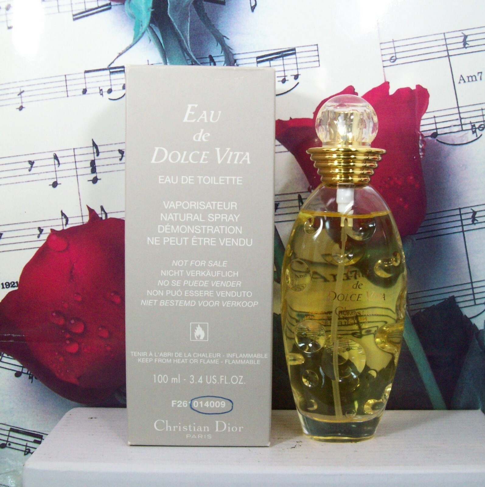 ヴィンテージ　Eau de Dolce Vita Christian Dior Christian Dior DOLCE VITA vintage eau de toilette