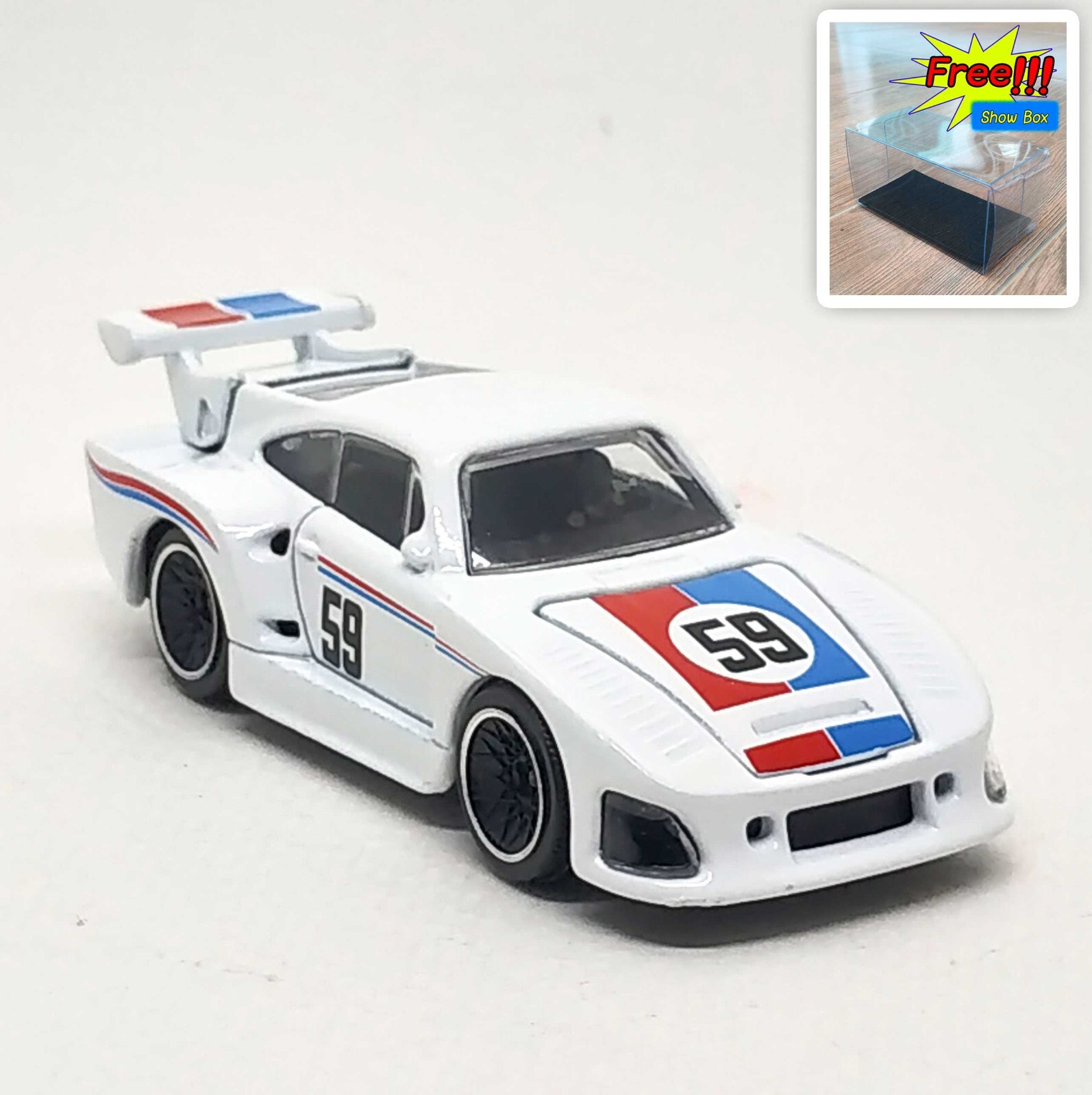 Majorette Porsche 935 K3 - no.59 - White 1:62 (3