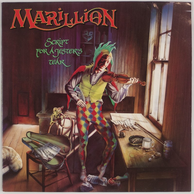 MARILLION: Script for A Jester's Tear EMI EMC 3429 Rock LP