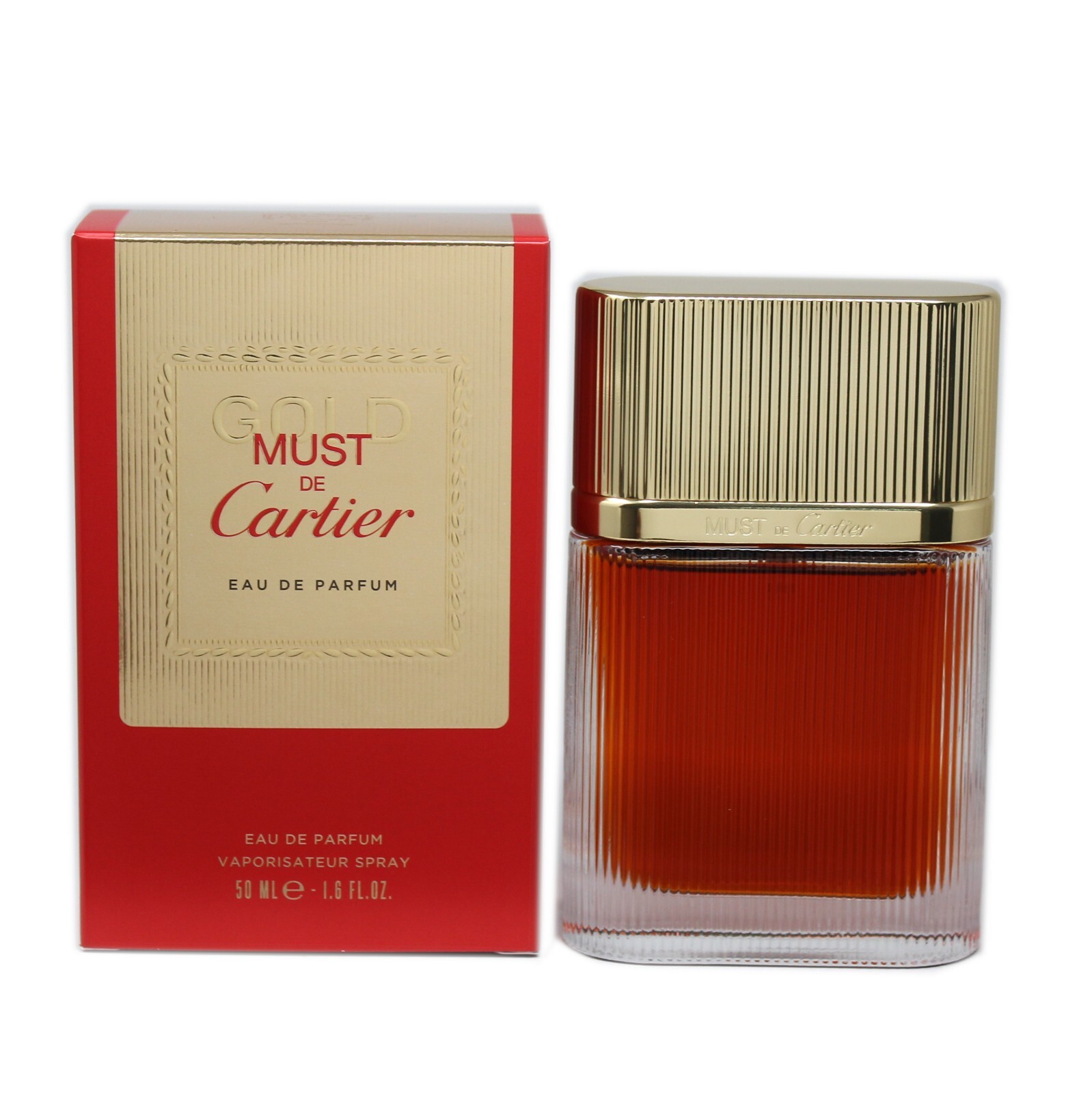 CARTIER MUST DE CARTIER GOLD EAU DE PARFUM SPRAY 50 ML/1.6