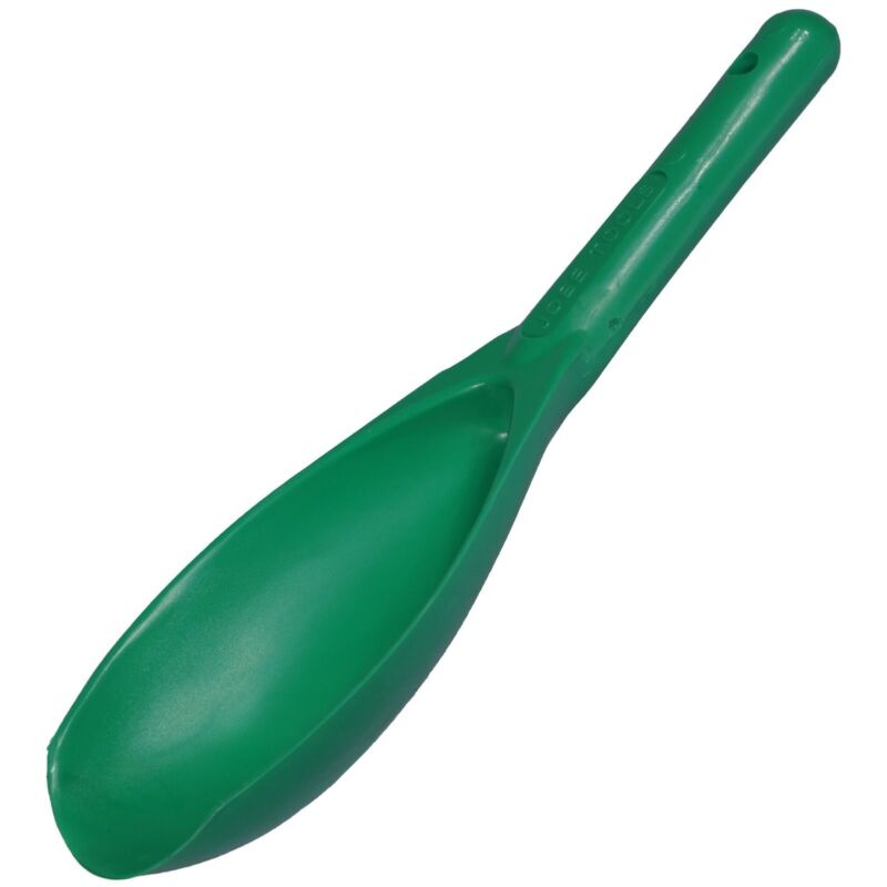 Hard Plastic Green Treasure Scoop for Nugget Recovery and Gold Prospecting
