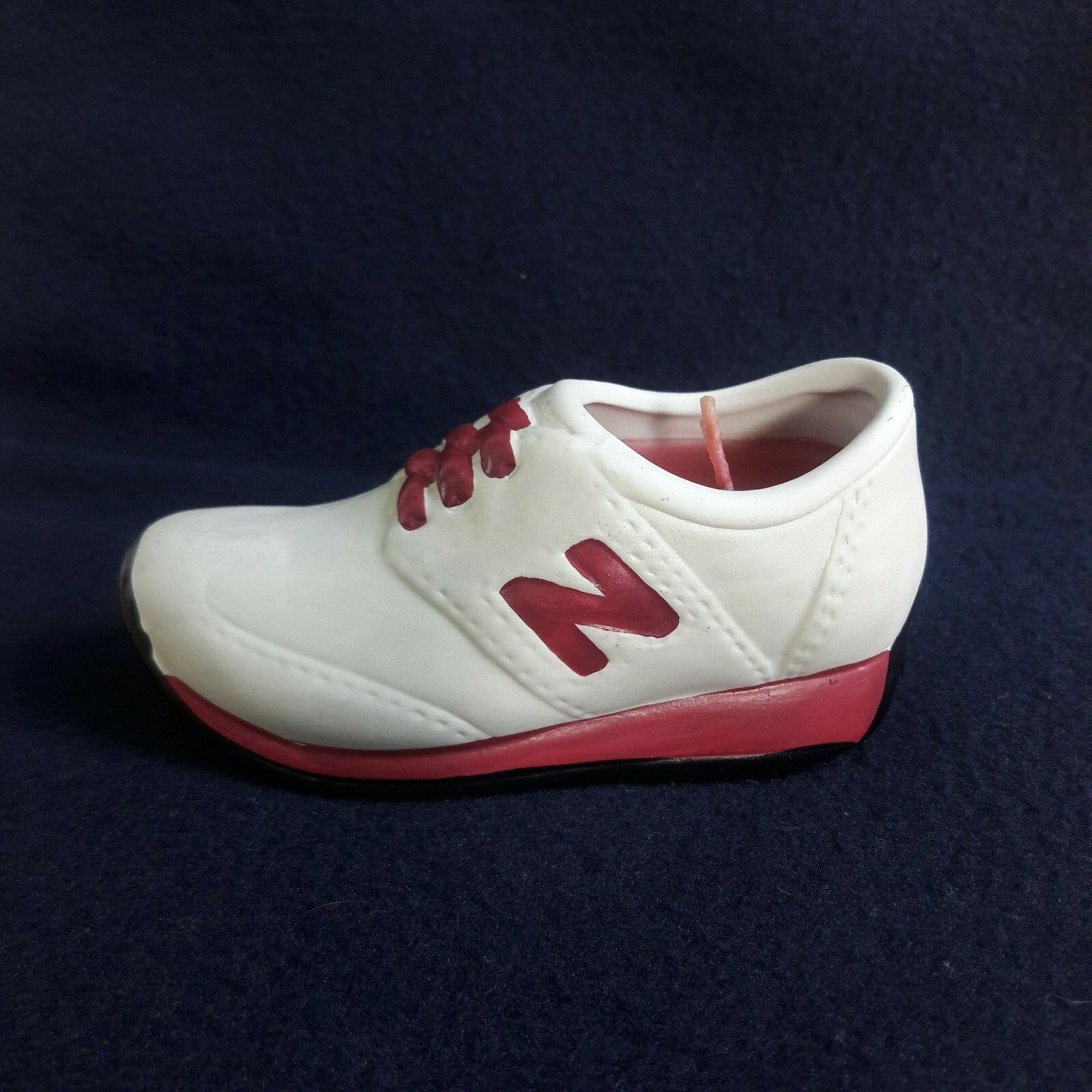 Ceramic Sport Shoe Wax Candle Collector Item Home Decor