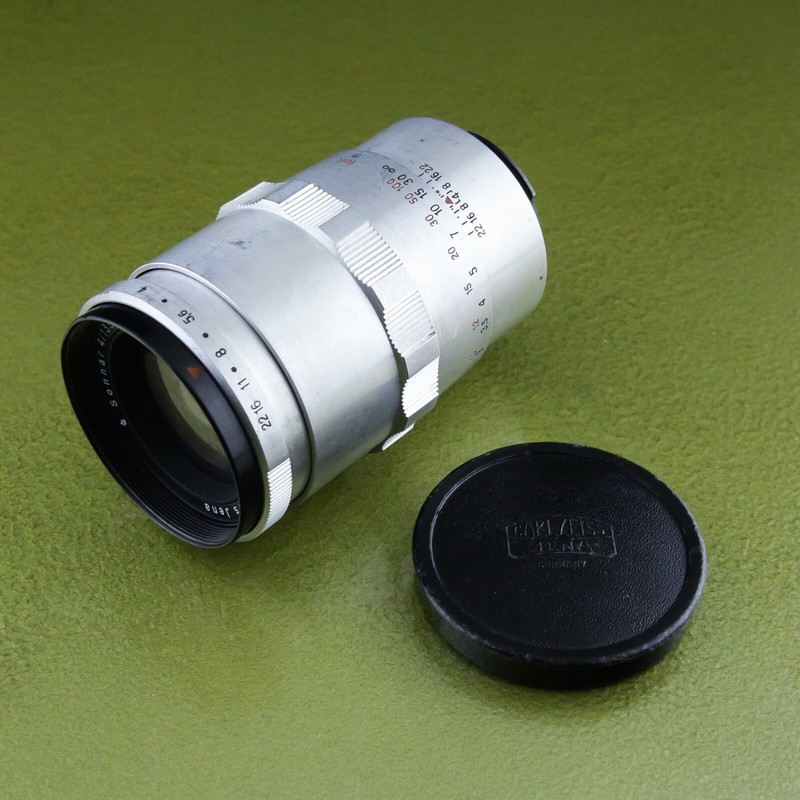 EXA / EXAKTA, SONNAR 4 / 135 Q1 alu, Carl Zeiss Jena CZJ 3,5 EXA / EXAKTA, SONNAR 4 / 135 Q1 alu, Carl Zeiss Jena CZJ 3,5