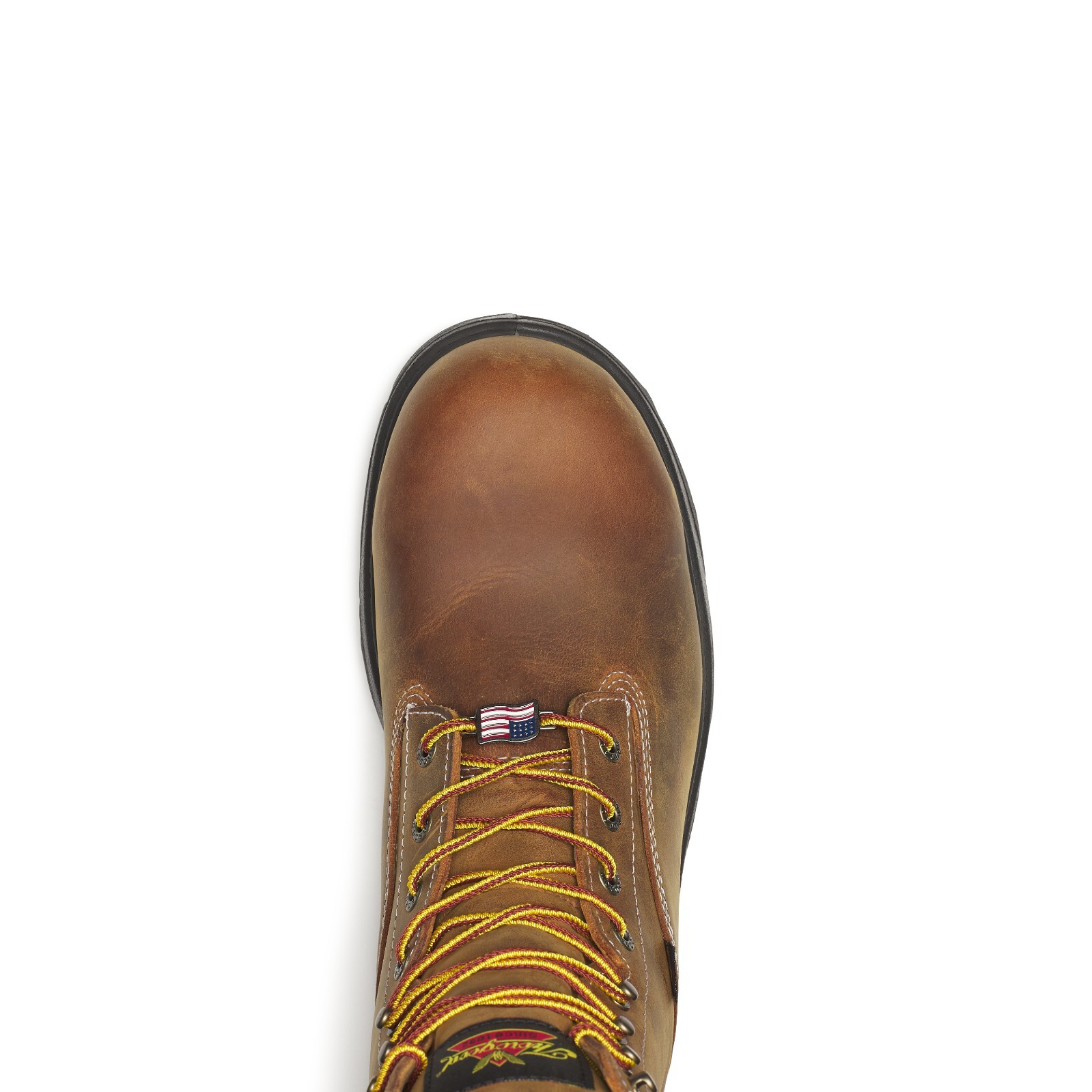 Pre-owned Thorogood Genesis Series 8″ Chestnut Nano Safety Toe Waterproof Boot 804-4249 In Brown