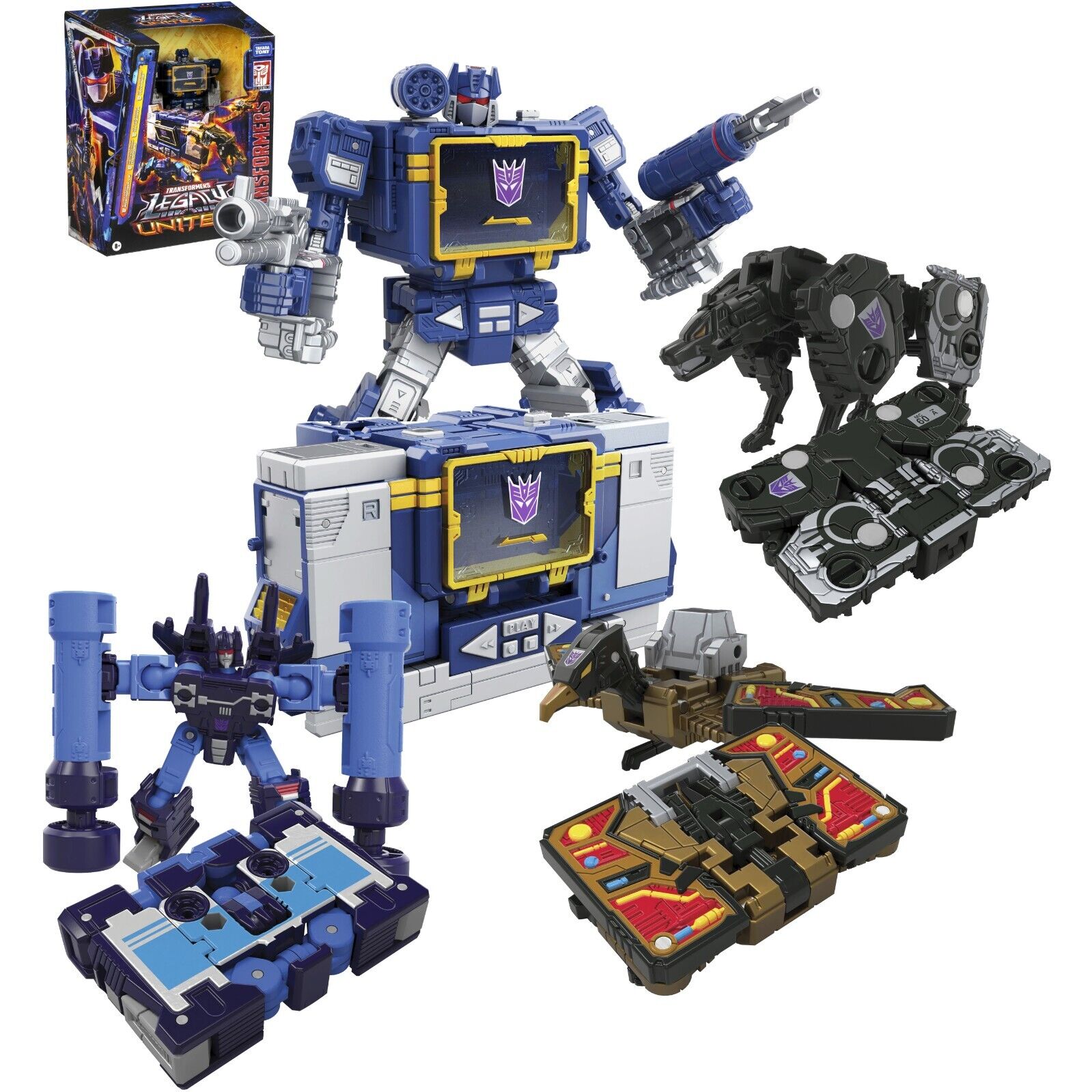 Transformers Legacy United Voyager Soundwave G1 Rumble Transformers Legacy United Voyager Soundwave G1 Rumble