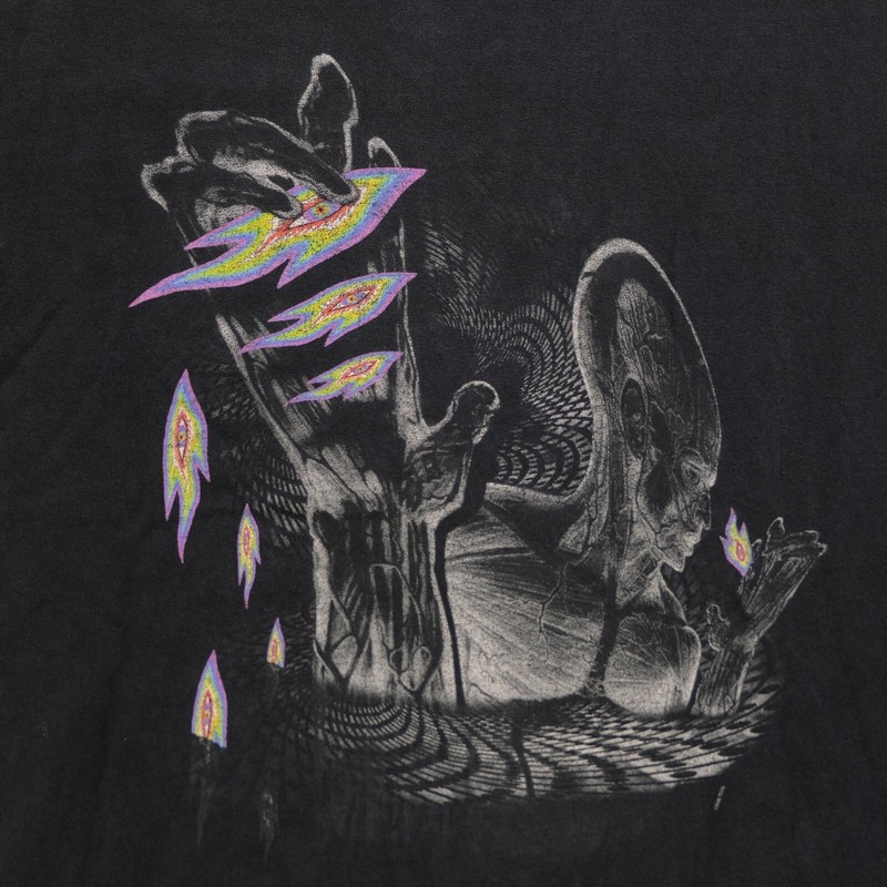 Rare Vintage Tool Lateralus Tour 2002 Flaming Eyes T Shirt