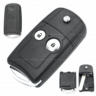 Klapp Schlüssel Ersatz Gehäuse passend für Honda Civic Accord Jazz CRV für Acura