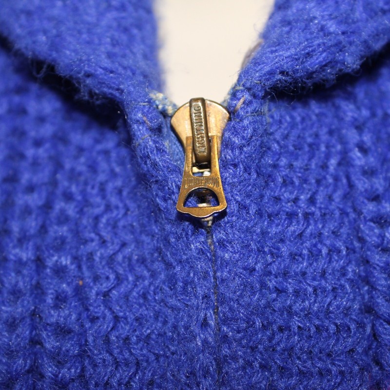 Vintage Knit Rite Mills Cowichan Canada Skier Skiing ...