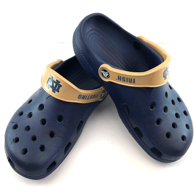 Notre dame cheap crocs