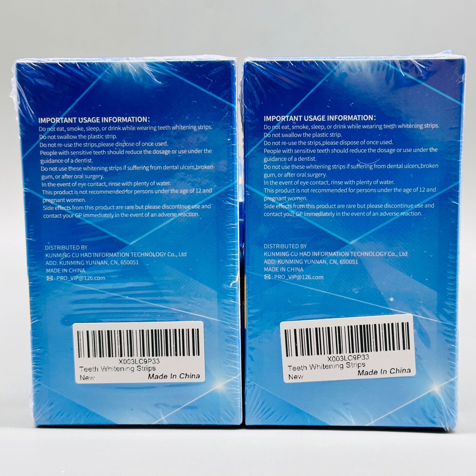 Teeth Whitening Strips Professional Anti Sensitive 2PK x 28Ct (14 Treatments)