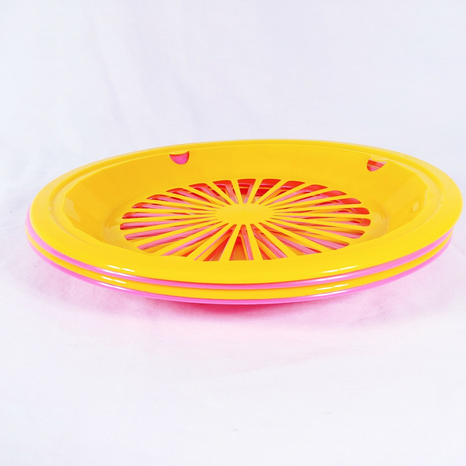 Paper Plate Holders PackerWare Plastic Reusable 4 Picnic Camping Parties BBQ USA