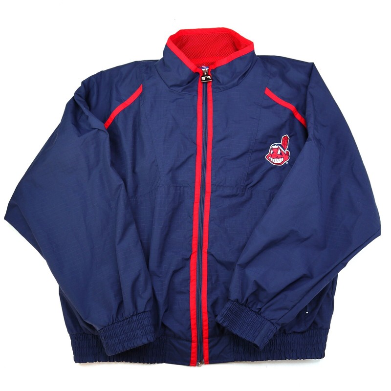 Nike Cleveland Indians コート　ジャケット　インディアンス Nike 7 MLB Cleveland Indians Chief Wahoo Full Zip Jacket