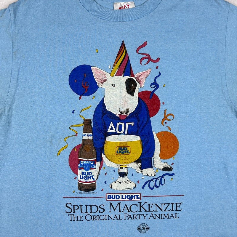 usa 80s Spud Mackenzi ヴィンテージスウェット 80s 80年代 バドライト バドワイザー 犬 スパッズ・マッケンジー
