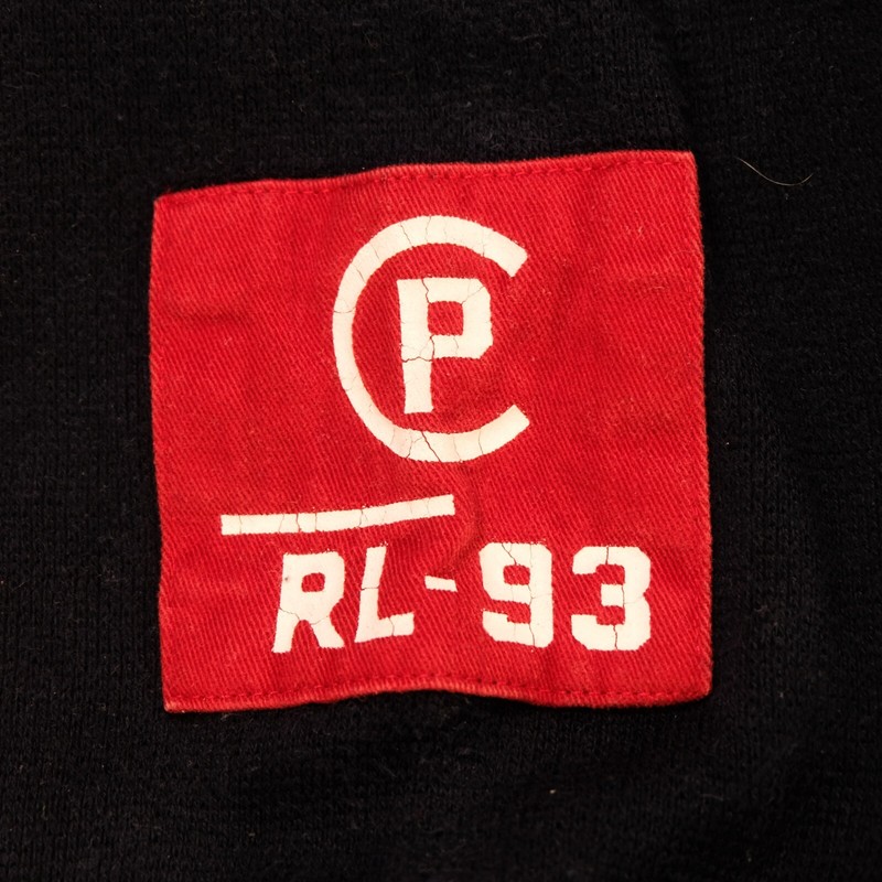 Rare Vintage POLO RALPH LAUREN RL-93 RLYC Spell Out Patch