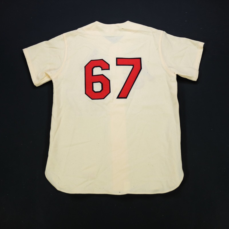 【USA製】mitchell&ness カーディナルズ ベースボールシャツ Rare VTG MITCHELL & NESS St. Louis Cardinals 1967 Sewn
