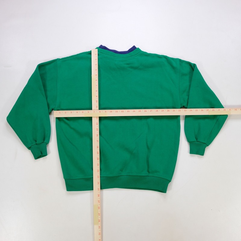 Rare VTG GAP Blank Plain Two Tone Double Collar Crewneck
