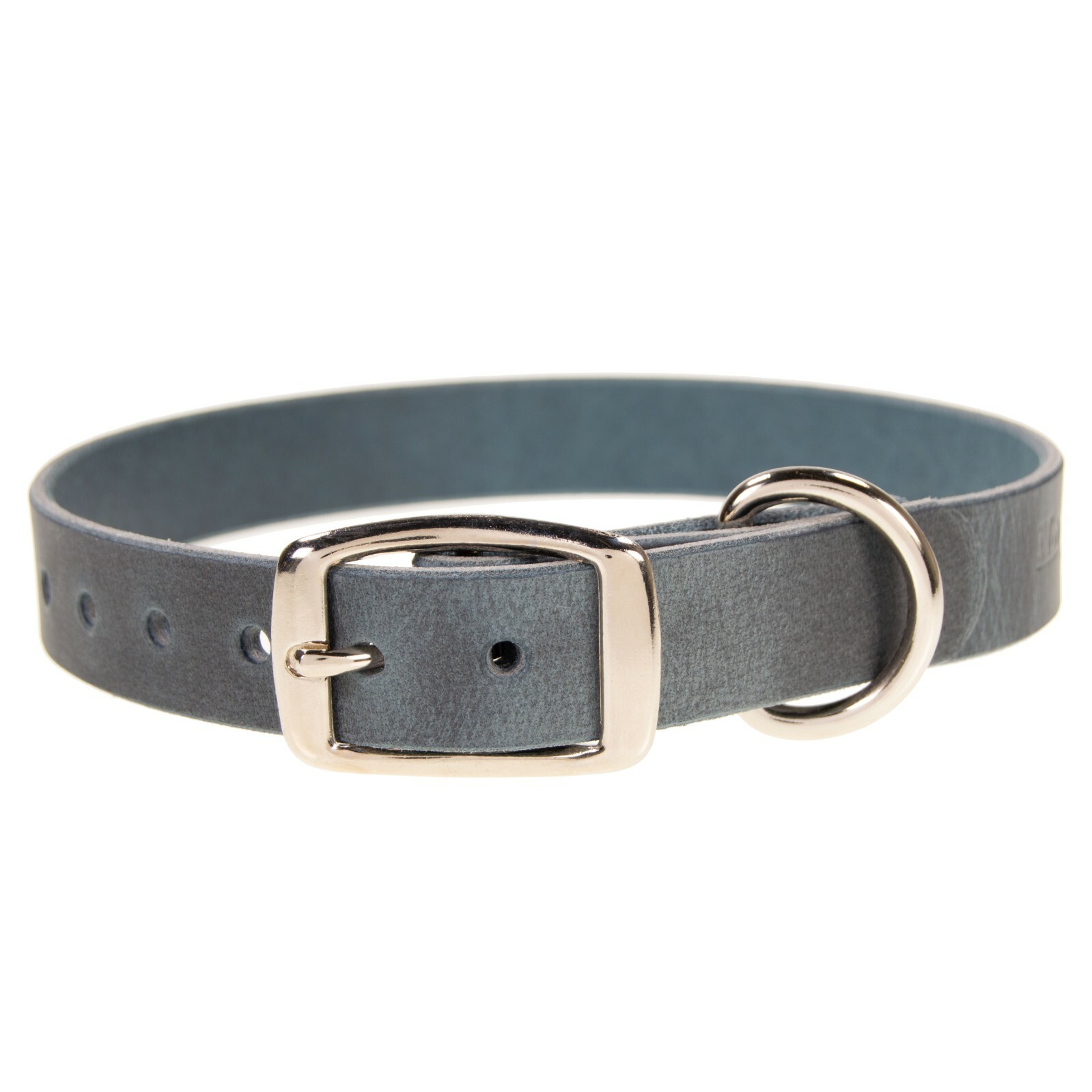 Heavy Duty Leather Dog  Collar_Medium, Large, XL_1" Wide_Amish Handmade