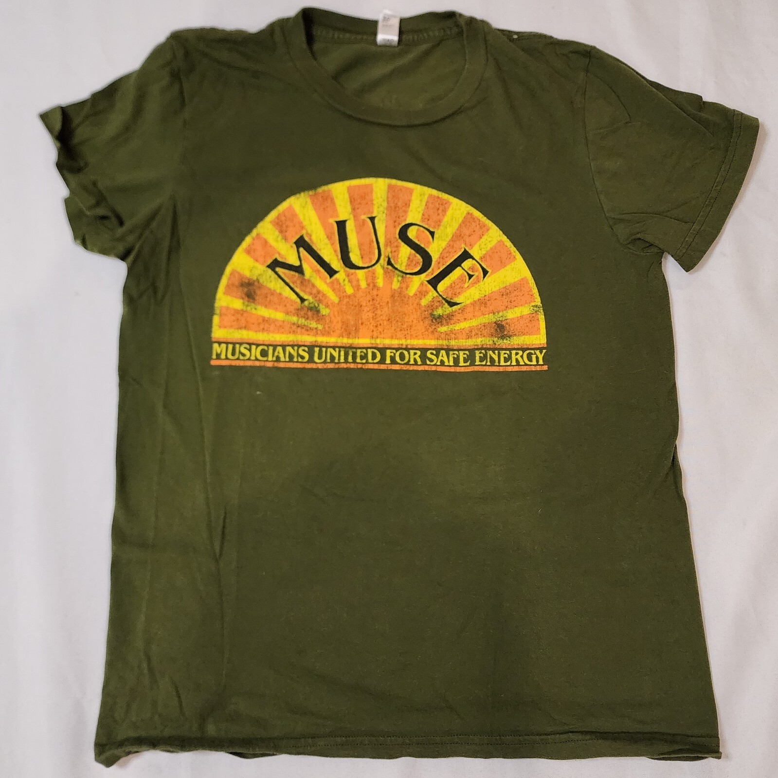 MUSE No Nukes 2011 Concert T-Shirt CSN Jackson Browne Bonnie