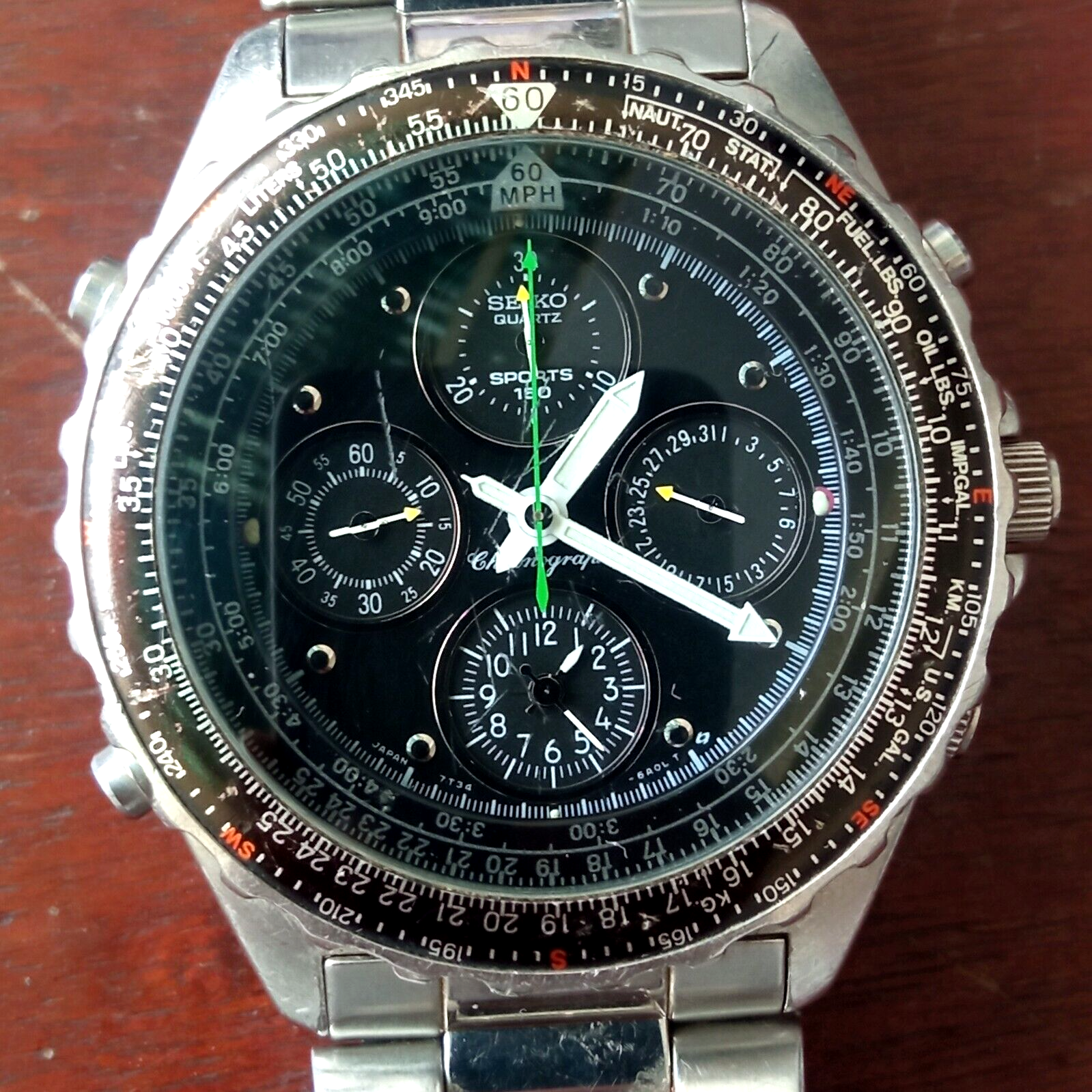 Seiko flightmaster for sale clearance