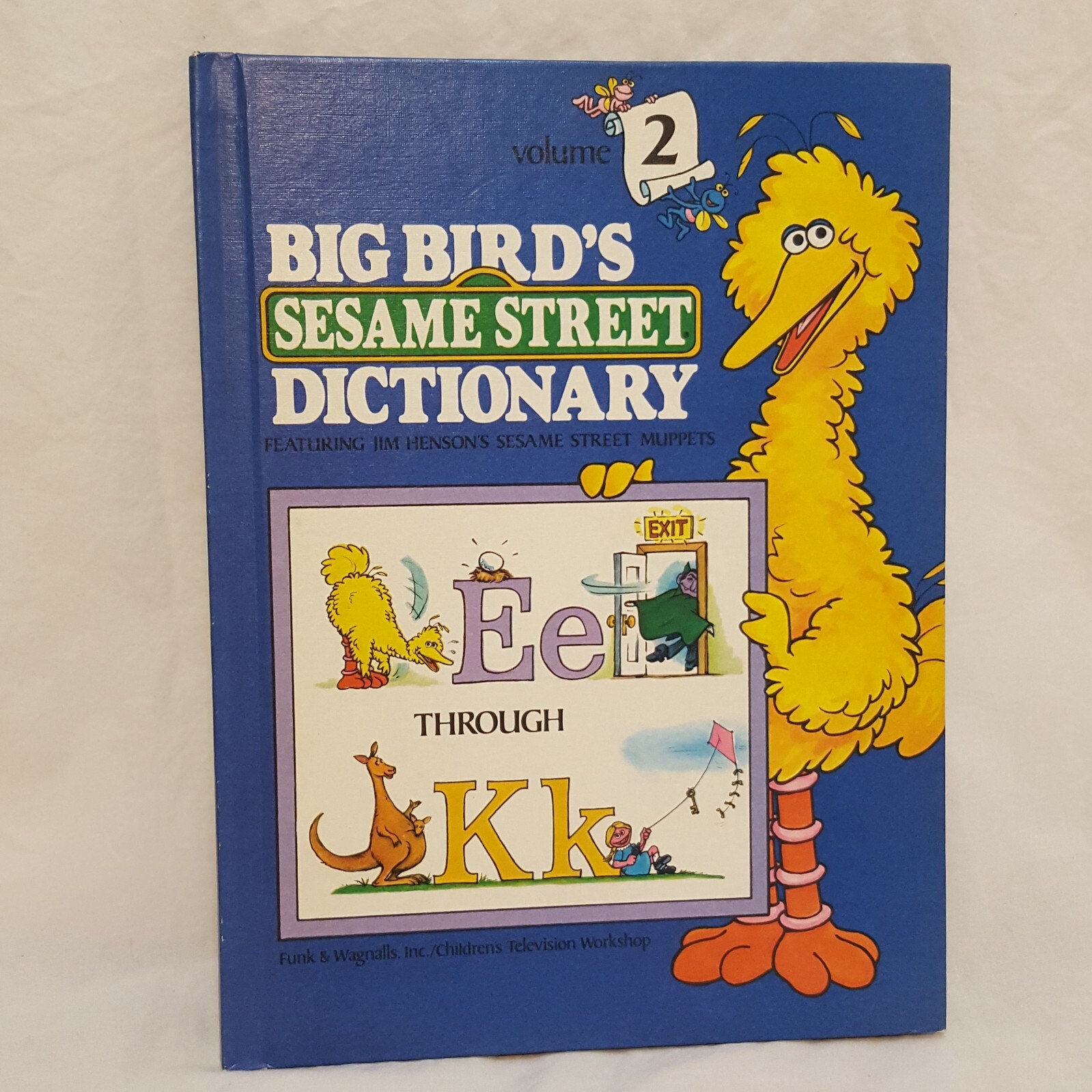 Big Birds Sesame Street Dictionary E - K Book Volume 2
