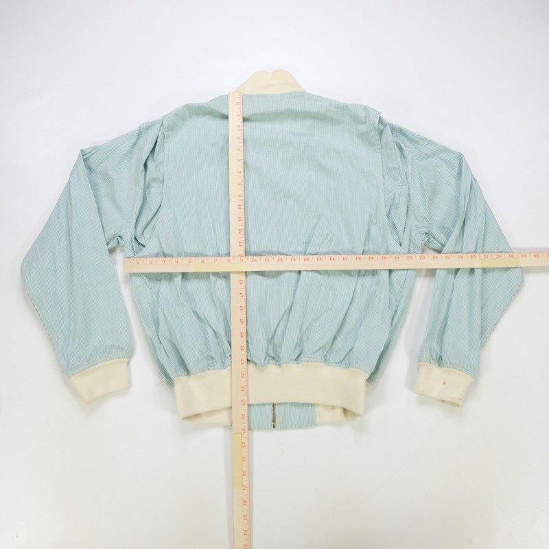 Rare VTG POLO RALPH LAUREN Seersucker Striped Full Zip