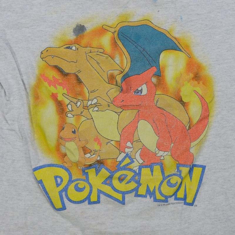 Rare Vintage POKEMON Charmander Charizard Evolution 2000 T