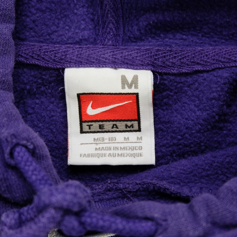 Rare VTG NIKE Team Small Embroidered Swoosh Hoodie