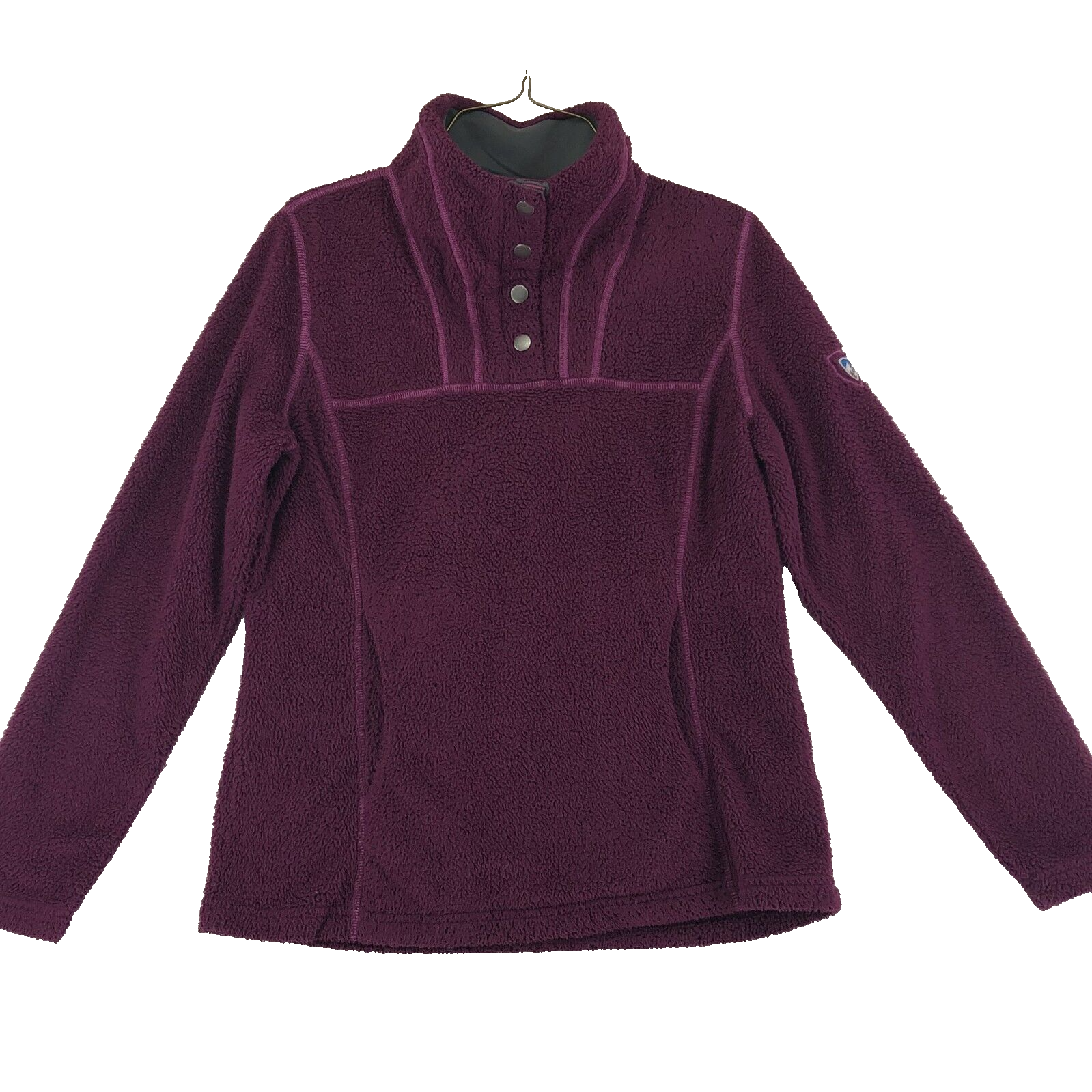 Kuhl Sweatshirt Womens Size XS Purple Fleece Sherpa RN108846