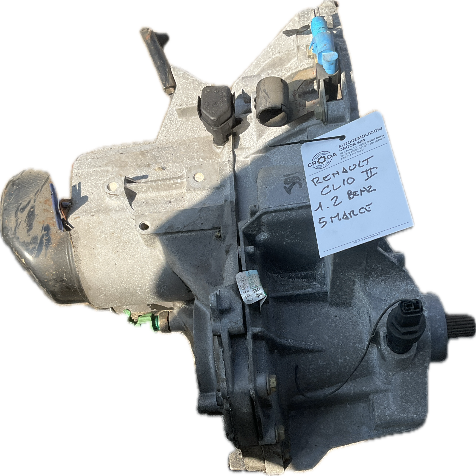 Cambio manuale  modello RENAULT CLIO II 1.2 benzina 5 marce ricambio usato