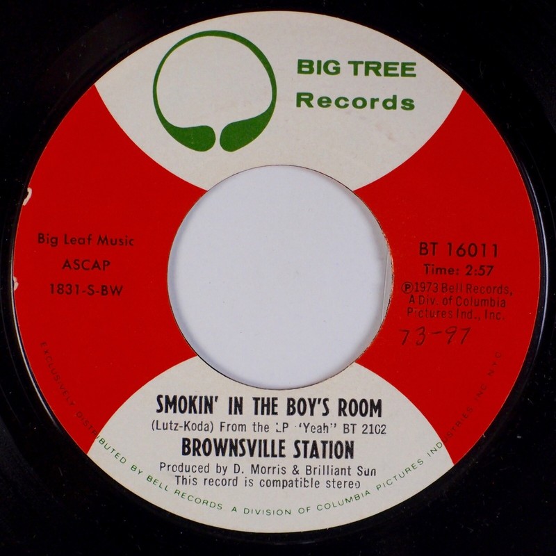 Details About Brownsville Station Smokin In Boy S Room Us Big Tree Rock 45 Nm
