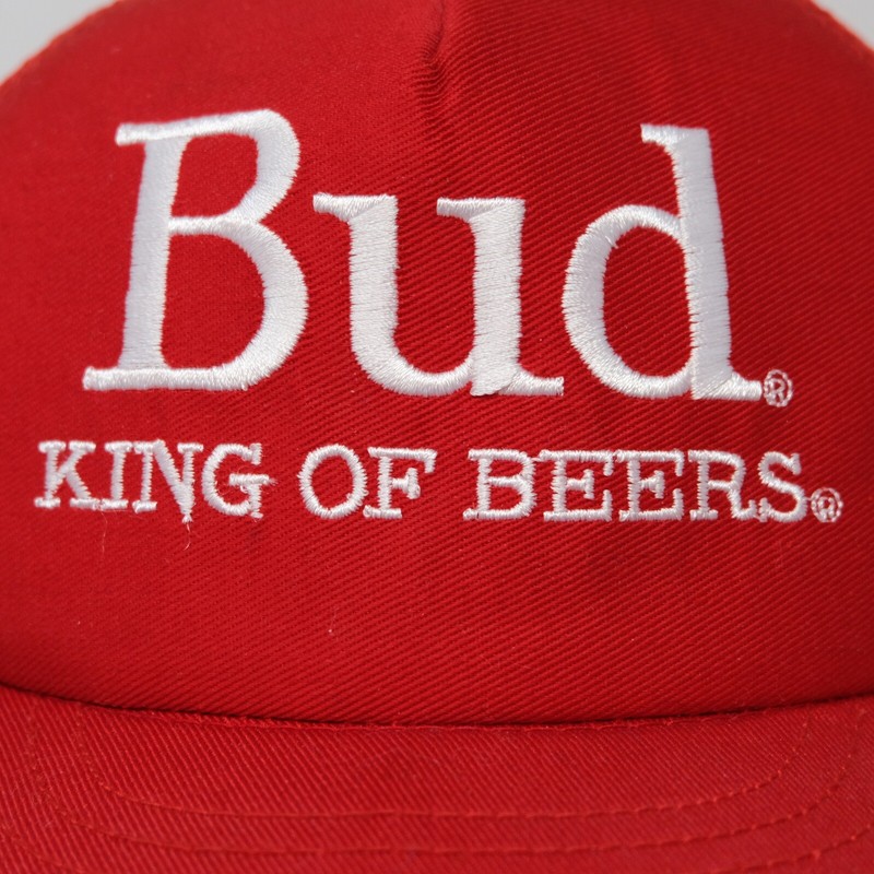 Rare Vintage STYLEMASTER Budweiser Bud King of Beers Mesh