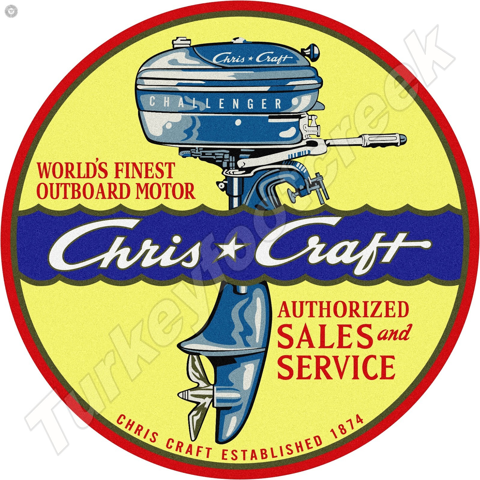 Chris Craft Authorized Sales & Service Round 11.75