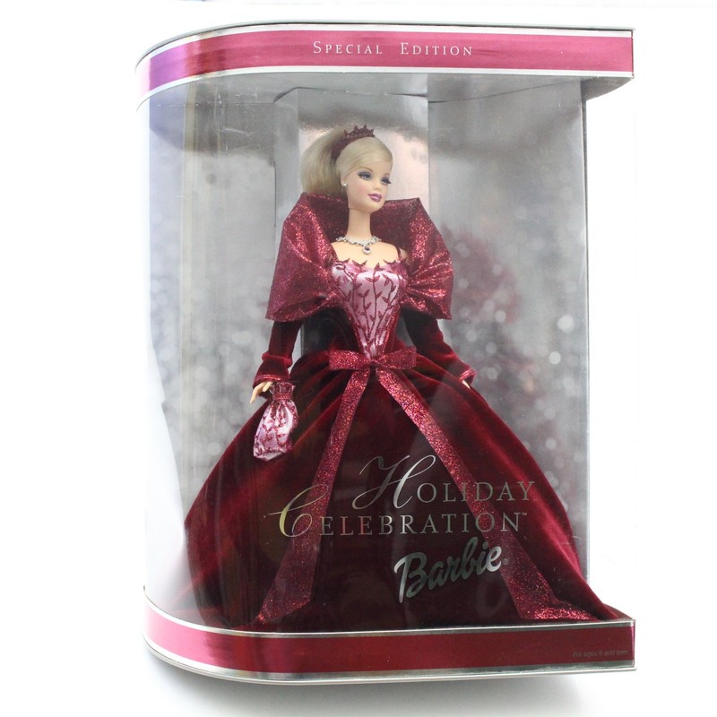 holiday celebration barbie 2002