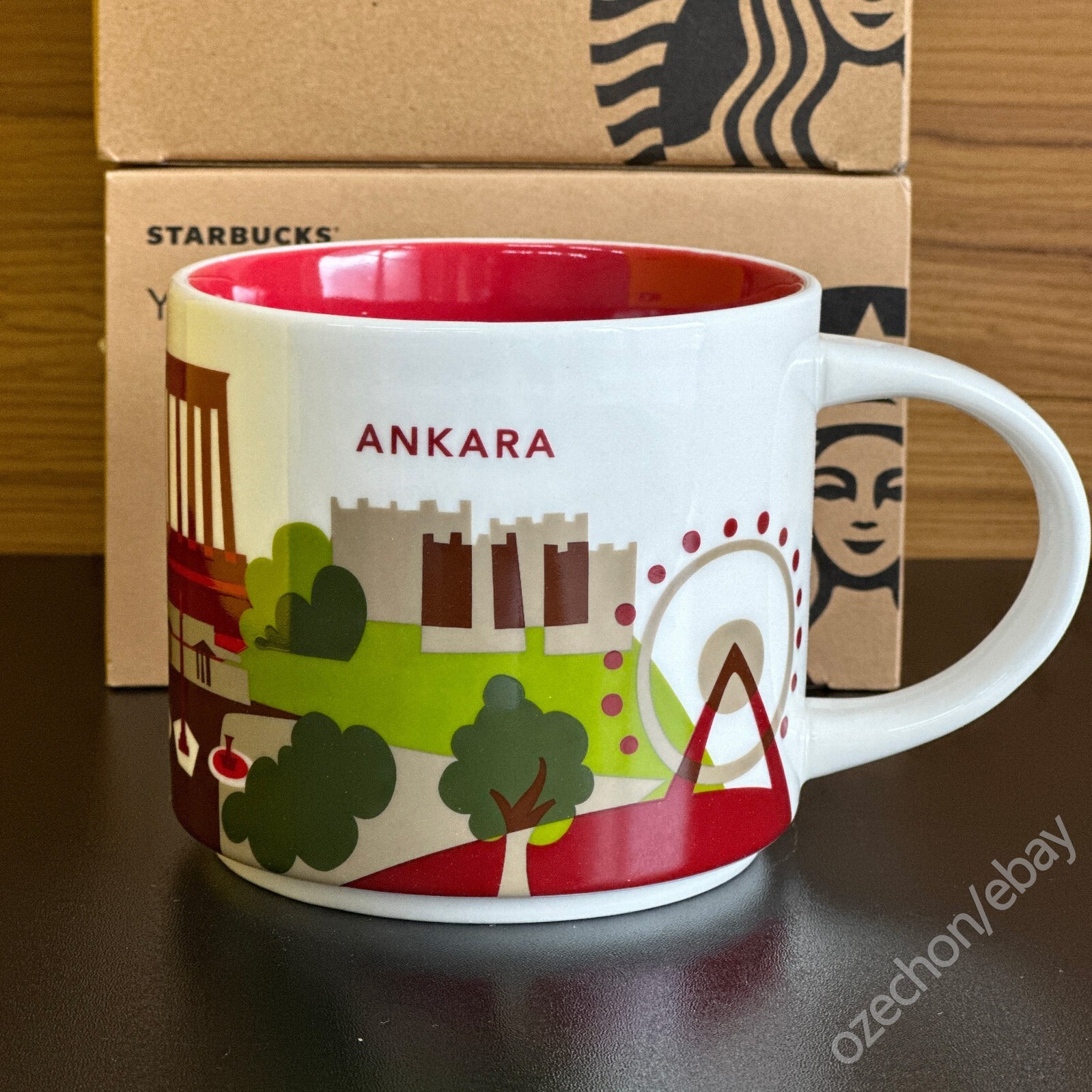 STARBUCKS City Mug YAH YOU ARE HERE TURKEY I TÜRKİYE I ISTANBUL I KAPADOKYA SKU
