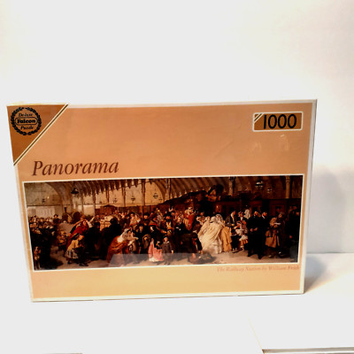 NEW Panorama  Jigsaw Puzzle 1000 Pieces Falcon de luxe Railway Station Firth