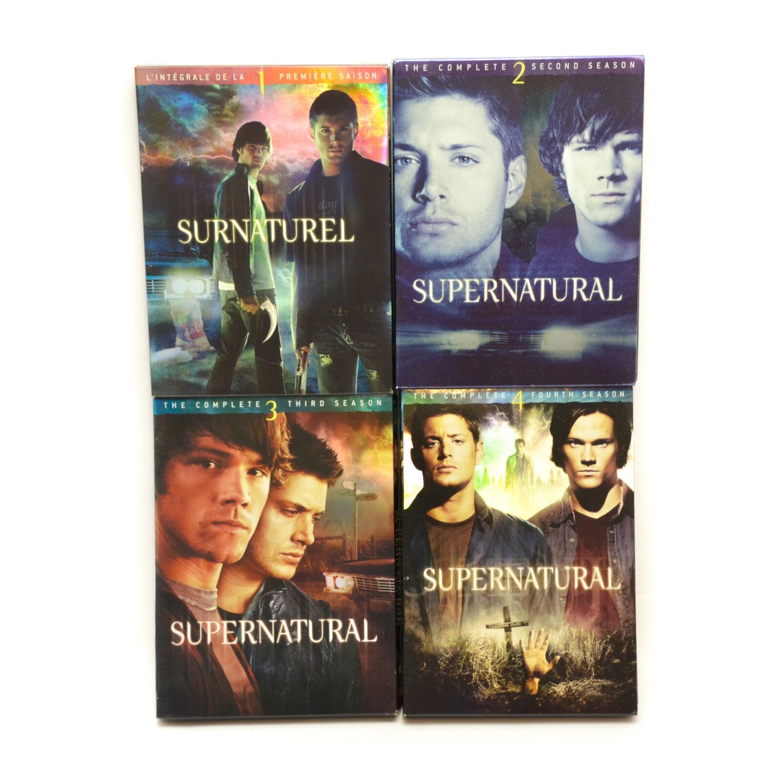 Supernatural TV Series 1-4 Complete Seasons 1, 2, 3, 4 DVD Supernatural TV Series 1-4 Complete Seasons 1, 2, 3, 4 DVD
