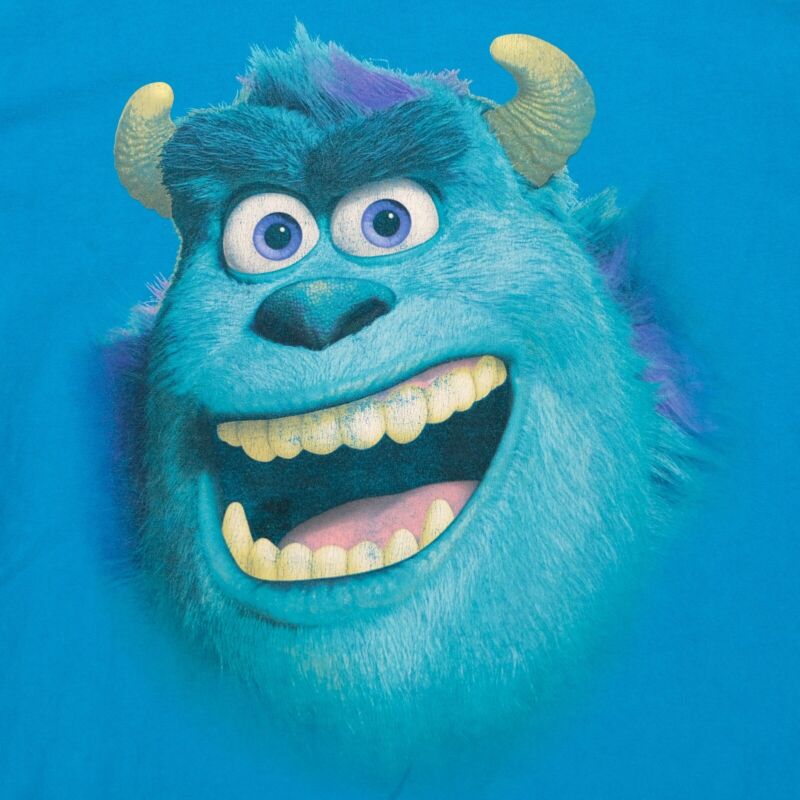 Rare VTG DISNEY PIXAR Monsters Inc. Sully Face 2001 Film Rare VTG DISNEY PIXAR Monsters Inc. Sully Face 2001 Film