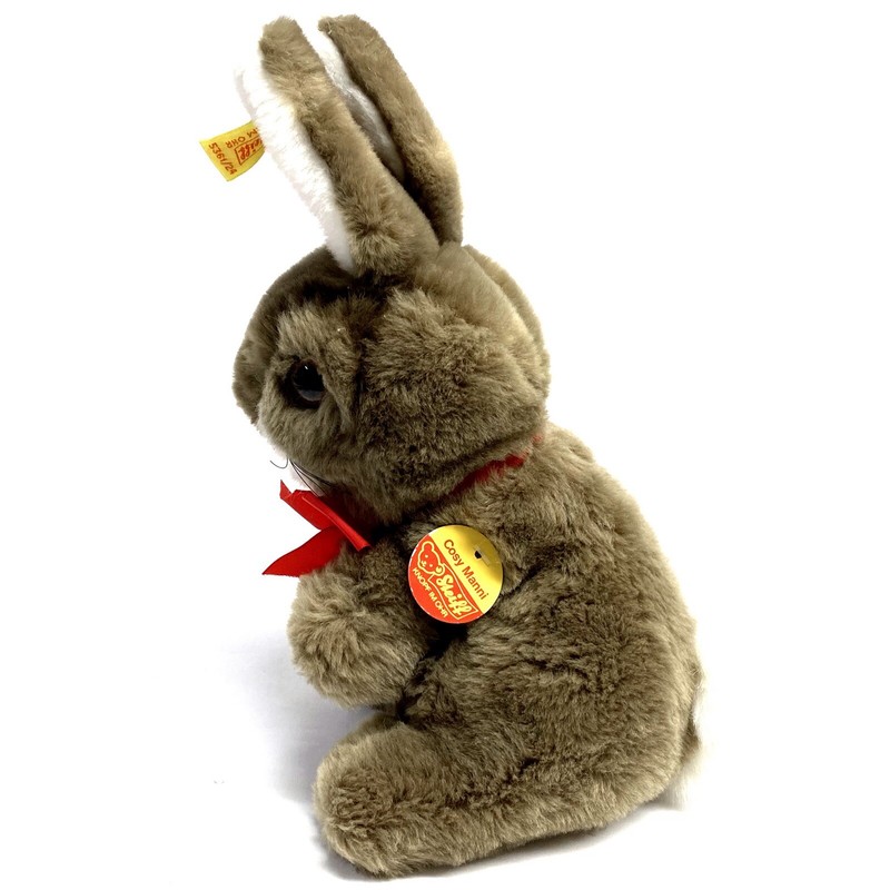 シュタイフ★Manni Rabbit＆初期№タグ付＆Possy Squirrel Steiff Vintage Cosy Manni Rabbit Plush • 5361/24 • West