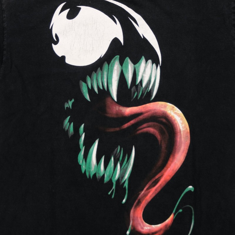 00s vintage MARVEL VENOM TシャツMad Engine Vintage Venom Marvel Mad Engine T-Shirt VTG Graphic Men's