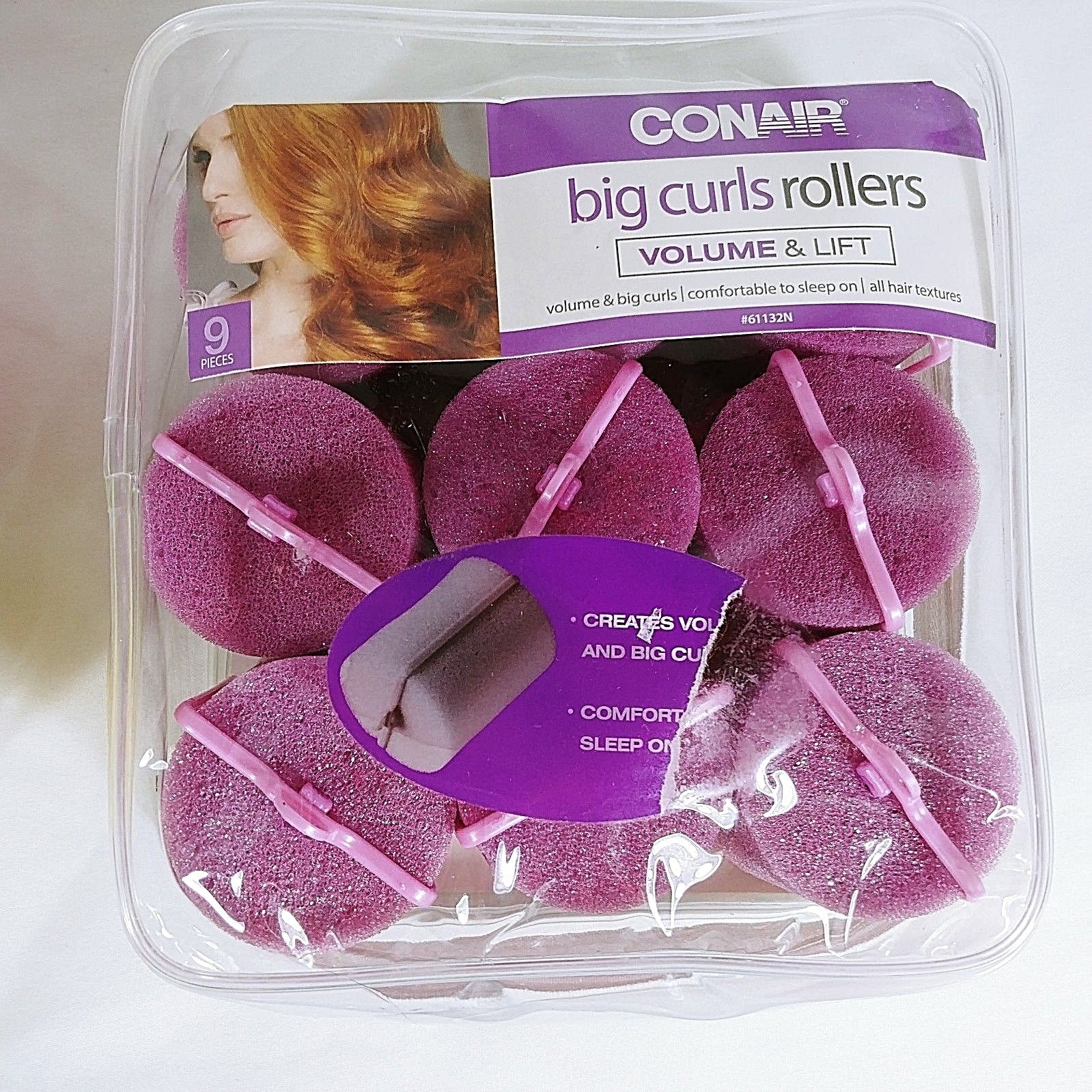 Foam Hair Curlers Rollers Wave Lot of 103 In Plastic Cases