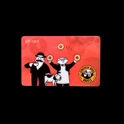 Einstein Bros Bagels  NEW 2013 COLLECTIBLE GIFT CARD $0 #6006