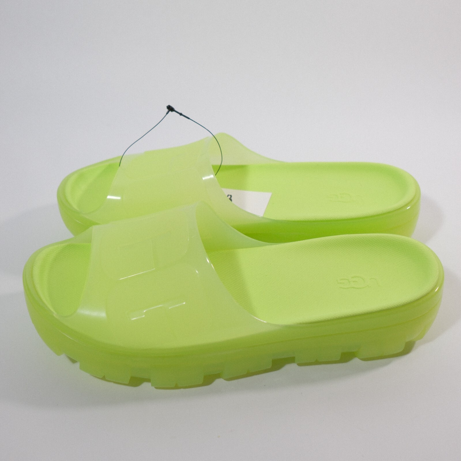 UGG Women's Jella Clear Slide Green 1136763 Size 8 | eBay