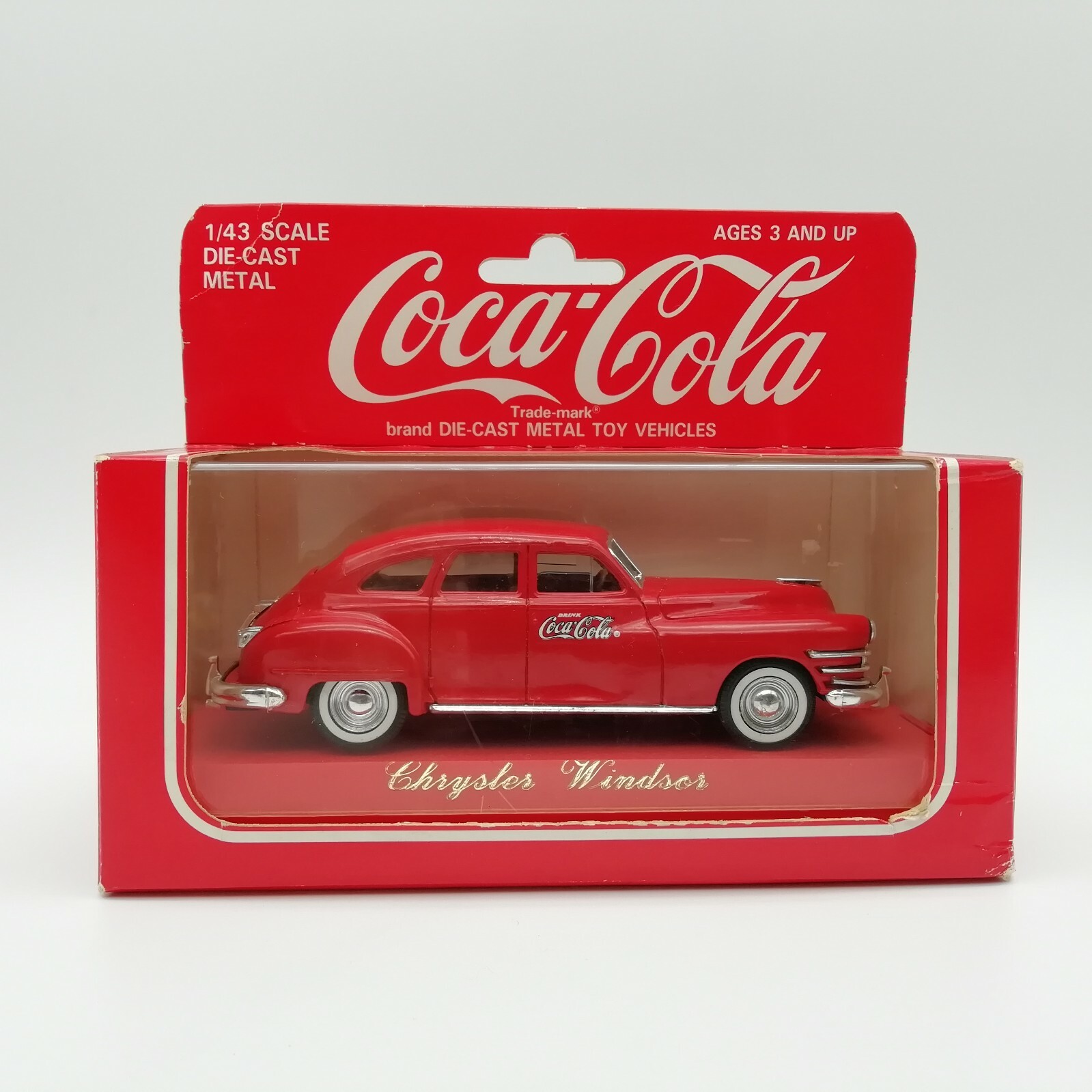 Coca-Cola  Ford V8 全長約23㎝　SOLIDO社　フランス製 ミニカー フランス ソリド（solido） フォードロードスター