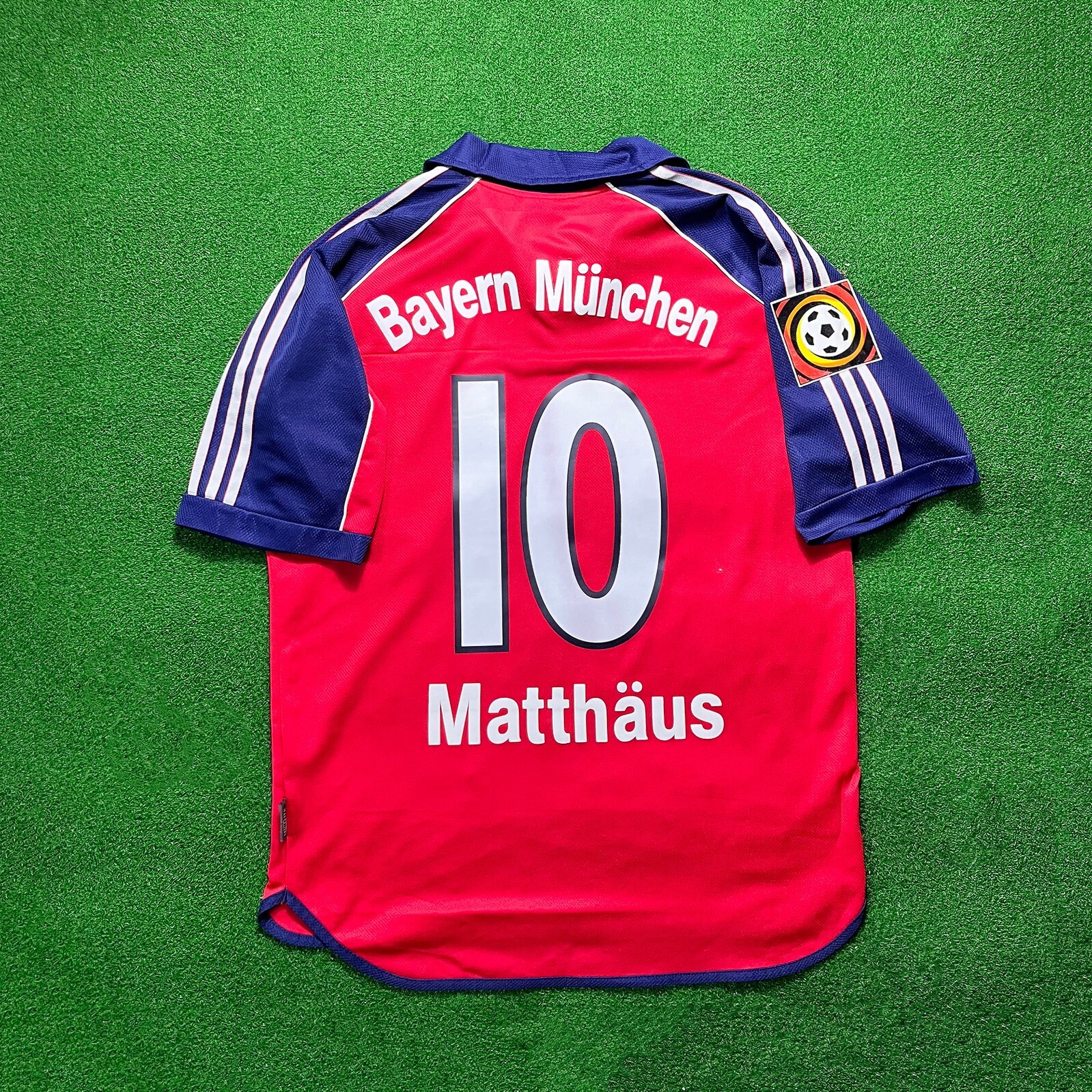 Lothar Matthaus 99/00 Bayern Munchen Home Jersey Adidas Lothar Matthaus 99/00 Bayern Munchen Home Jersey Adidas