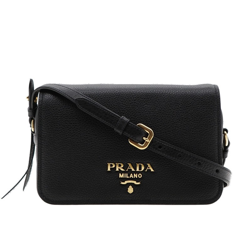 PRADA ブラック カメラバッグ _3.JPG