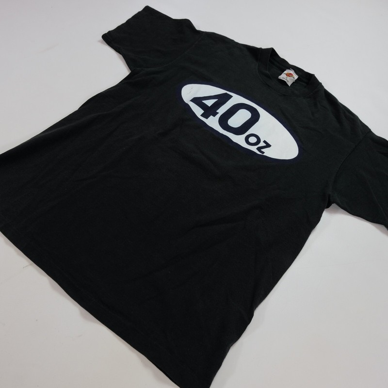 Rare Vintage ZEDHED Zed Hed 40 OZ Single Stitch T Shirt 80s