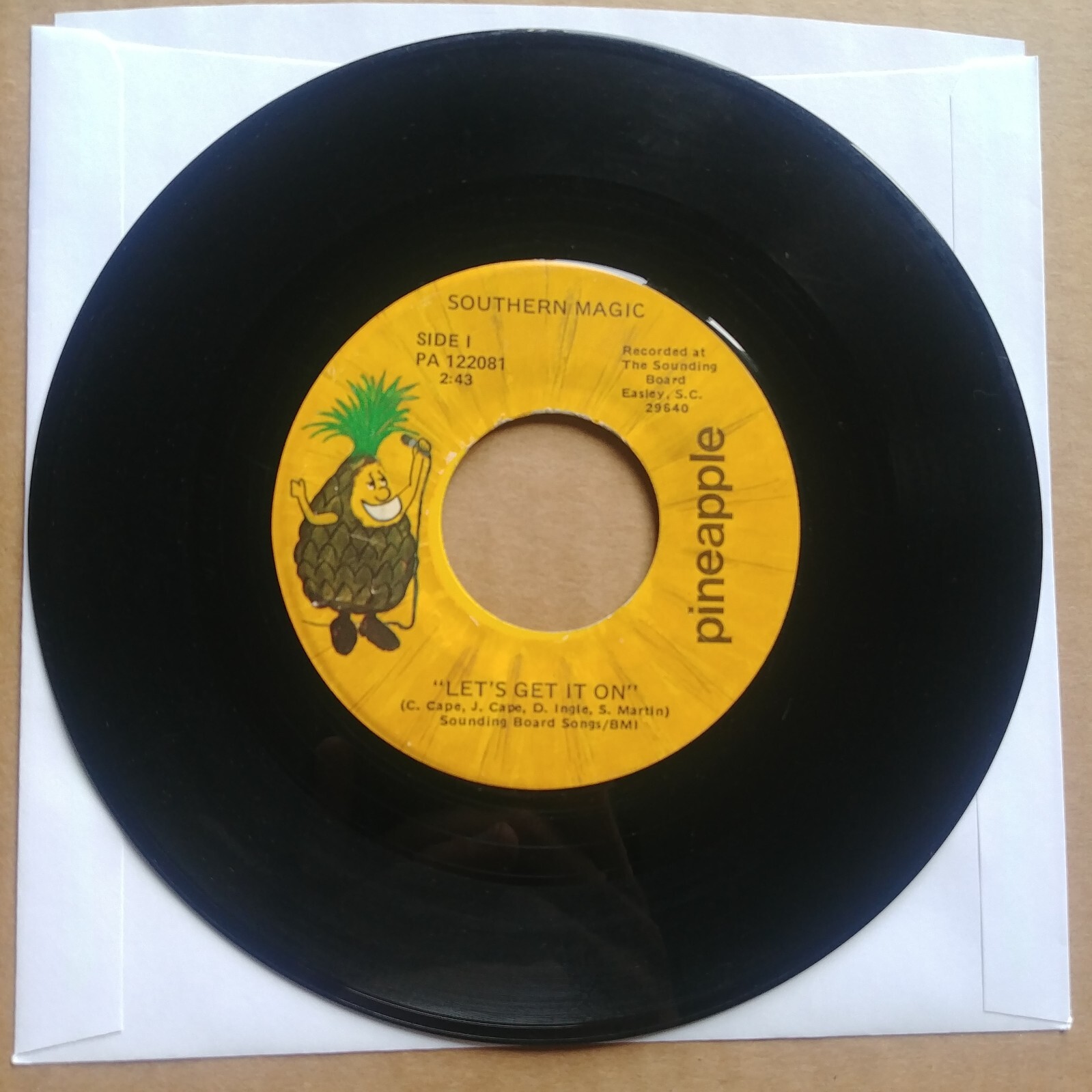 OBSCURE RARE COUNTRY Southern Magic Let's Get It On 45 7