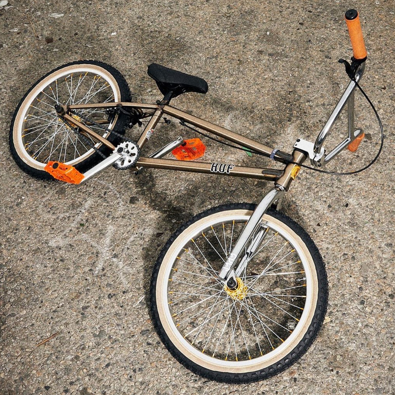 CULT x HUF BMX DEVOTION 20" BICYCLE TRANS BROWN CHROMEのeBay公認海外通販｜セカイモン