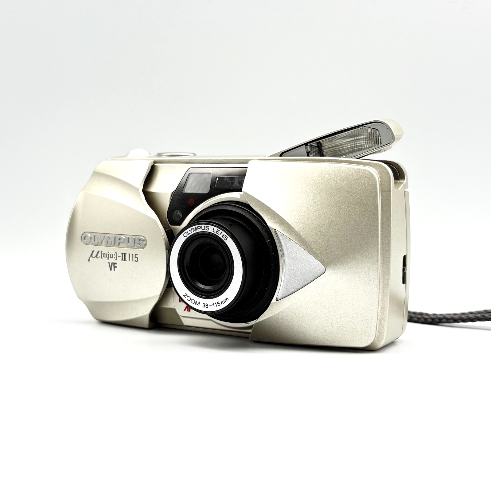 OLYMPUS mju-II 115 VF 35mm Point & Shoot Compact Film Camera From