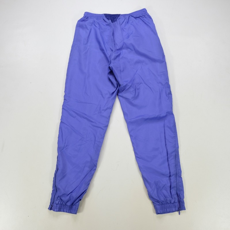 Rare VTG NIKE Spell Out Swoosh Striped Track Suit 80s 90s Vaporwave Women&rsquo;s SZ M